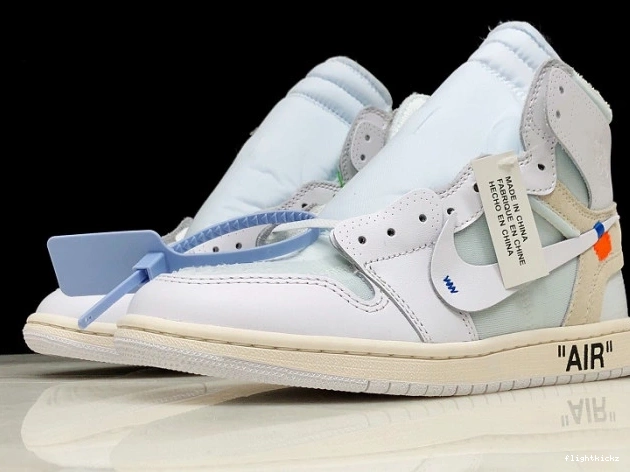 1 Off-White Jordan White AQ0818-100 Retro High Air 0815